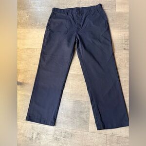 Red Kap Men’s Industrial Pants Size 38 X 30 Navy Blue Cotton Blend Auto Factory